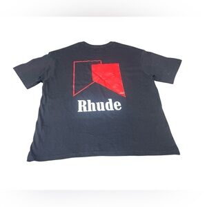 Men’s Casual T-Shirt Red/white/ Black Size M